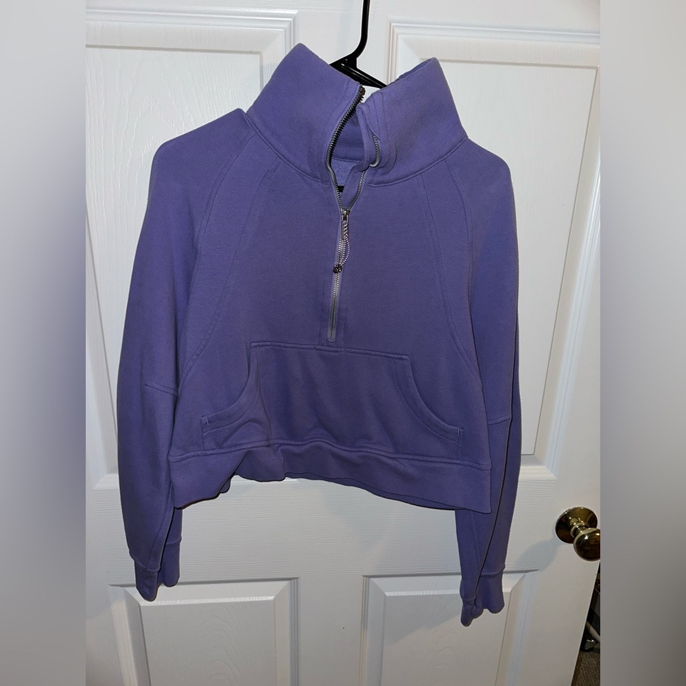 lululemon athletica Purple Half-Zip Hoodie
